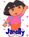 Dora the Explorer (with floating hearts)- Janelly