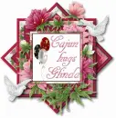 Cajun Hugs Glinda - Floral Frame