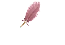 Feather Pen Rose - Audrea