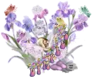 Floral Fairy with Orchids - Dimples