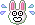 Bunny Emoticon #7