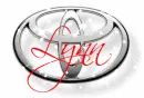 Toyota Silver Logo (with sparkles)- Lynn
