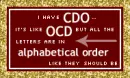 CDO/OCD (glitter boarder)