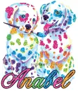 colorfull puppies