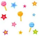 stars and lolly