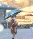 snowing