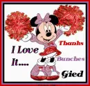 I love it, thanks bunches -Gied