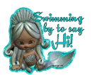 swimming by to say Hi