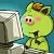 Pigs love to surf at internet
