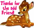 Bambi- Thanks for the add Friend