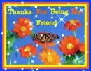 flowers and butterfly