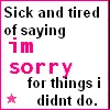 sick n tired...