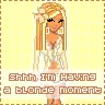 having a blonde moment