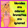 blondes
