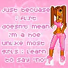 just becoz