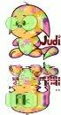 Neopet Kacheek Disco wearing glasses (with water reflection)- Judi