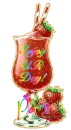 Strawberry Glass - Enjoy your Day!, Perry