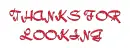 Thanks for looking