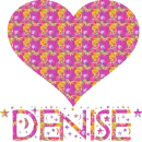 denise hippie heart
