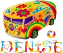 groovy hippie bus (denise)