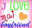 i love my boyfriend