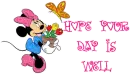 Hope your day is well