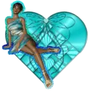 Girl w/ heart