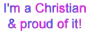 Proud Christian
