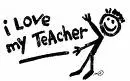 i love my teacher