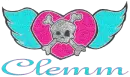 Clemm Skull Wings