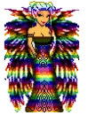 Rainbow Winged doll