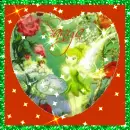 tinkerbell in a heart
