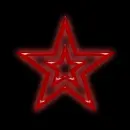red glow star