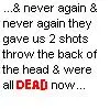 and never again and never again