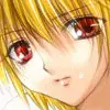 Blonde Hair, Red Eyes