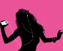 ipod and a girl dancing
