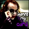 Here's my Card