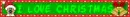Blinkie- I Love Christmas