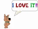 Scrappy Doo (glitter)- I Love It!! (Gina)