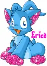 Neopet Acara (glitter) blue- Erica