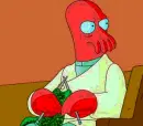 Zoidberg knitting