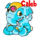 Neopet Elephante (glitter)- Caleb