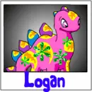 Neopet Chomby Disco (glitter)- Logan