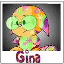 Neopet Kacheek Disco (polaroid pic)- Gina
