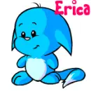 Neopet Kacheek (blue)- Erica