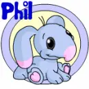 Neopet Baby Blumaroo- Phil