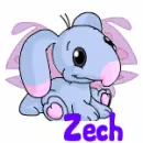 Neopet Baby Blumaroo- Zech