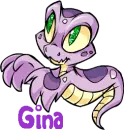 Neopet Baby Hissi (glitter)- Gina