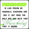 Friendship is like peeing on yourself