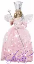 Glinda the Good Witch (Wizard of Oz) with sparkles- Glinda